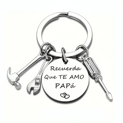 Llavero "Recuerda que te amo, papá"