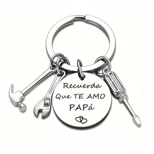 Llavero "Recuerda que te amo, papá"