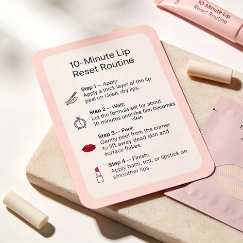 10-Minute Lip Reset Routine Card VIP